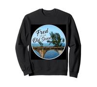 Fred en el Viejo Siete, árbol, Puente de 7 Millas Marathon Keys Sudadera