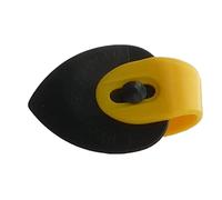 Fred Kelly Picks D5T-M-3 Delrin Bumblebee Teardrop - Púa para guitarra (tamaño mediano)