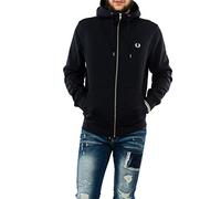 Fred Perry Sudadera con capucha y cremallera 9423 9423-795 Azul L