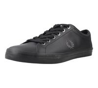 Fred Perry Baseline Leather 45 Negro