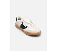 Fred Perry B4 Textured Leather / Suede 42 Blanco