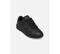 Fred Perry B440 TEXTURED LEATHER 45 Negro