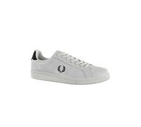 Zapatillas de cuero en blanco B721 de Fred Perry Blanco 43