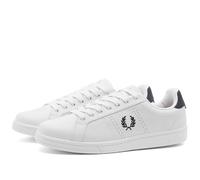 Fred Perry B721 Leather (Blanco 567, Sistema Tallas Calzado EU, Adulto, Hombre, Números, Mediano, 45)