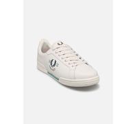Fred Perry B722 Leather/1952 Branded 42 Blanco