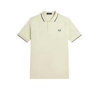 Fred Perry - Beige Twin Tipped Polo Shirt - Tops - Hombre - Beige - S -