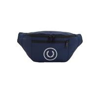 Fred Perry Bolso cruzado unisex L5295 Circle para hombre y mujer, con la marca Laurel Leaf en azul marino, azul marino