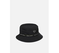 Fred Perry BRANDED TAPED BUCKET HAT L Negro