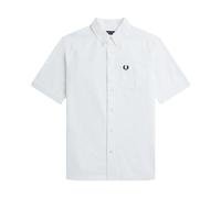 Fred Perry- Camisa Oxford para Hombre- Shirts- Hombre- Blanco- M- Camisa Oxford para Hombre