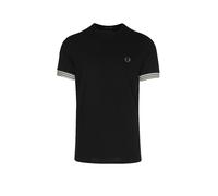 FRED PERRY Camiseta negro | L