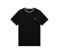 Fred Perry- Camiseta Profile- Tops- Hombre- Negro- M- Camiseta Profile