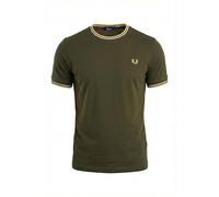 Fred Perry Camiseta Twin Tipped 05b hntngr/lgic/lmnb, L