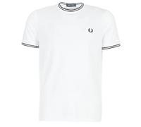 Fred Perry Camiseta TWIN TIPPED T-SHIRT in Blanco EU 3XL