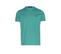Fred Perry Camiseta M3519 U45 Deep Mint, verde, L