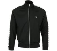 Fred Perry Chaqueta deporte Taped Track Jacket in Negro EU XXL