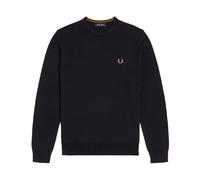 Fred Perry - Classic Crew Neck Jumper - Sweatshirts & Hoodies - Hombre - Azul - 2XL -