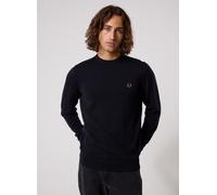 Fred Perry- Classic Crew Neck Jumper- Sweatshirts & Hoodies- Hombre- Azul- 2XL- Classic Crew Neck Jumper