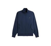Fred Perry Classic Harrington Jacket (FR/ES, Letras, L, Regular, Regular, Azul)