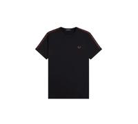 Fred Perry Contrast Tape Ringer T-Shirt L Negro