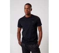 Fred Perry Contrast Tape Ringer T-Shirt M Negro