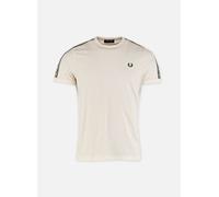 Fred Perry Contrast Tape Ringer T-Shirt S Blanco