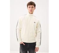 Fred Perry CONTRAST TAPE TRACK JACKET XL Blanco