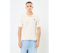 Fred Perry COTTON KNITTED SHIRT XXL Blanco