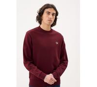 Fred Perry CREW NECK SWEATSHIRT L Burdeos