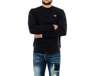 Fred Perry Crew Neck Sweatshirt, Sudadera - L