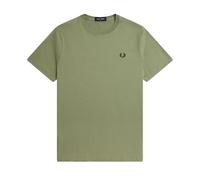 Fred Perry Crew Neck T-Shirt, Camiseta, Oliva Mint, M