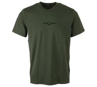 FRED PERRY Camiseta oliva | S