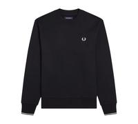 Fred Perry - Felpa Girocollo - Sweatshirts & Hoodies - Hombre - Negro - L -
