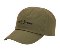 Fred Perry Graphic Branded Logo Twill Uniform Green Cap