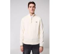 Fred Perry HALF ZIP SWEATSHIRT M Blanco