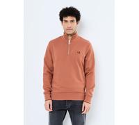 Fred Perry HALF ZIP SWEATSHIRT XXL Marrón