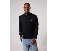 Fred Perry Sudadera Media Cremallera M3574 Negra