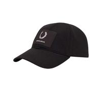 Fred Perry- Hw 2310 Gorra Clásica de Sarga- Accessories- Hombre- Negro- ONE SIZE- Hw 2310 Gorra Clásica de Sarga