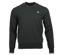 Fred Perry Jersey de cuello redondo para hombre - M7535