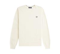 Fred Perry- Jersey de Punto Piqué- Knitwear- Hombre- Beige- S- Jersey de Punto Piqué
