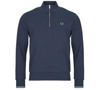 Fred Perry Jersey HALF ZIP SWEATSHIRT in Marino EU S