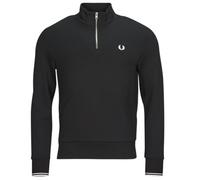 Fred Perry Jersey HALF ZIP SWEATSHIRT in Negro EU 3XL