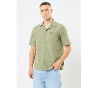 Fred Perry LIGHTWEIGHT TEXTURE REVERE COL XXL Verde