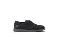Fred Perry Linden Suede Shoes (Negro, Sistema Tallas Calzado EU, Adulto, Hombre, Números, Mediano, 44)
