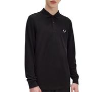 Fred Perry LS Plain Shirt, Polo, Negro , L