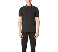 Fred Perry M3600, Polo Para Hombre, Negro (Black/White), Small