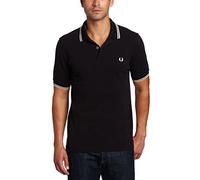 Fred Perry M3600, Polo Para Hombre, Negro (Black/White), X-Large