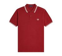 Fred Perry - M3600 Polo Shirt - Tops - Hombre - Rojo - XL -