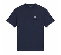 Fred Perry Men's Relaxed Pocket T-Shirt Dark Airforce