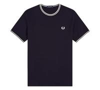 Fred Perry Twin Tipped T-Shirt, Camiseta para hombre, azul marino, XL