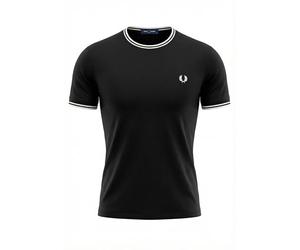 Fred Perry Men's Twin Tipped T-Shirt Navy
